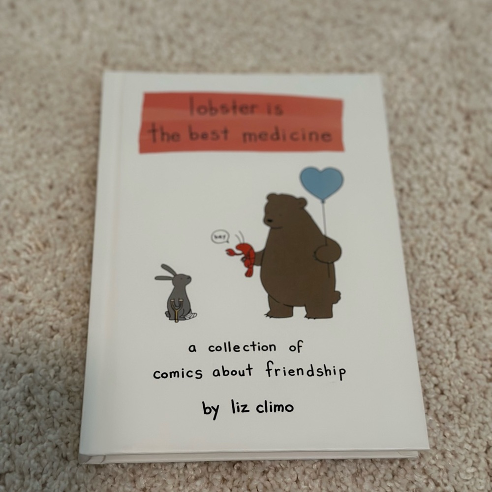 Lobster is the best medicine by Liz climo